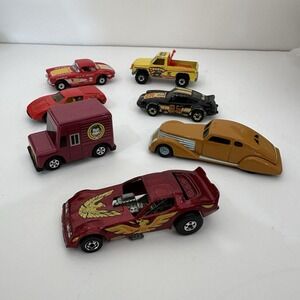 Lot Of 7 Vintage 80s/90s Hot Wheels/Matchbox Cars‎